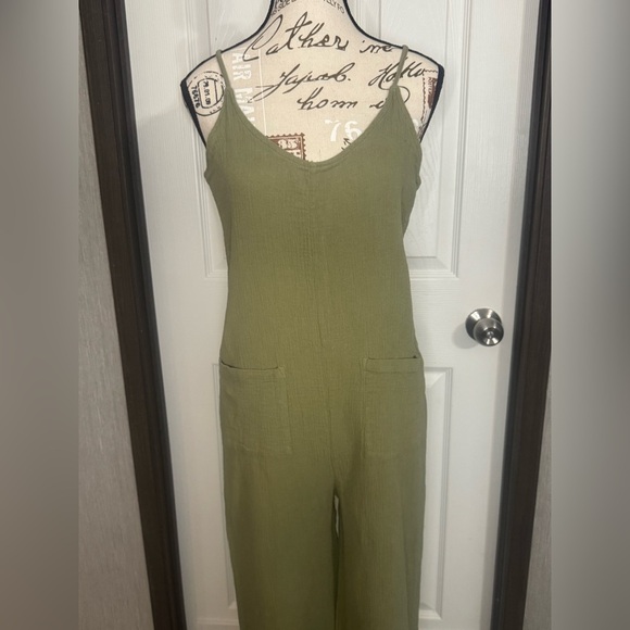 New In Olive Green Romper - Picture 2 of 11
